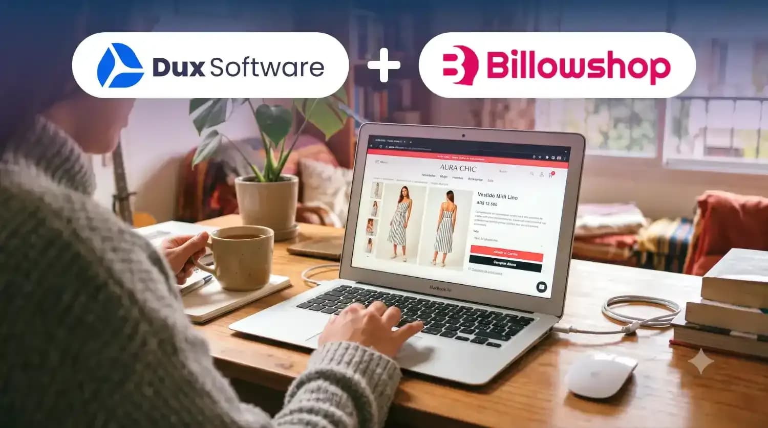 Cómo evitar el caos operativo al vender online: Sincronizá tu tienda Billowshop con Dux