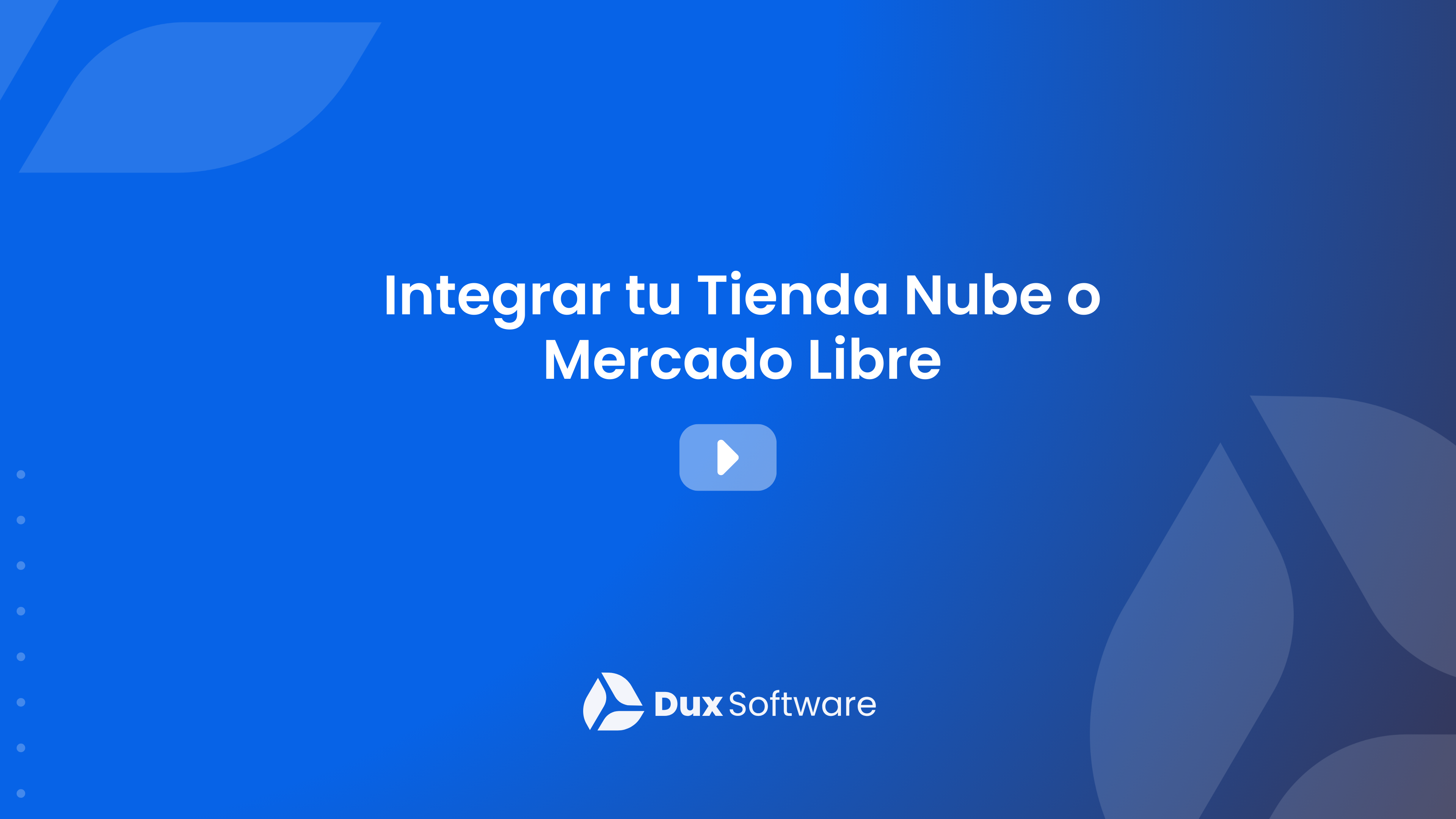 Integra tu Tienda Nube o Mercado Libre