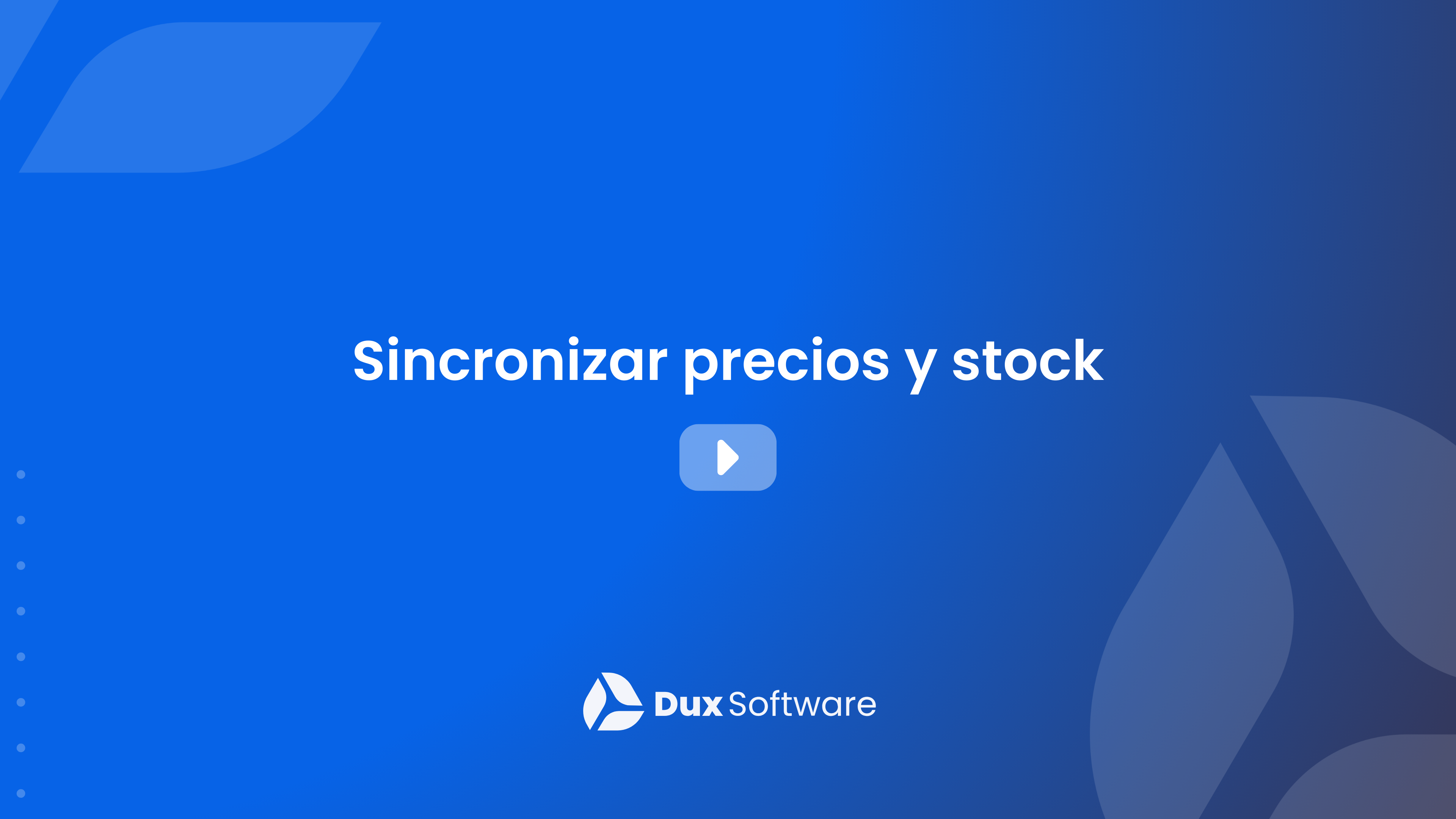 Sincroniza precio y stock