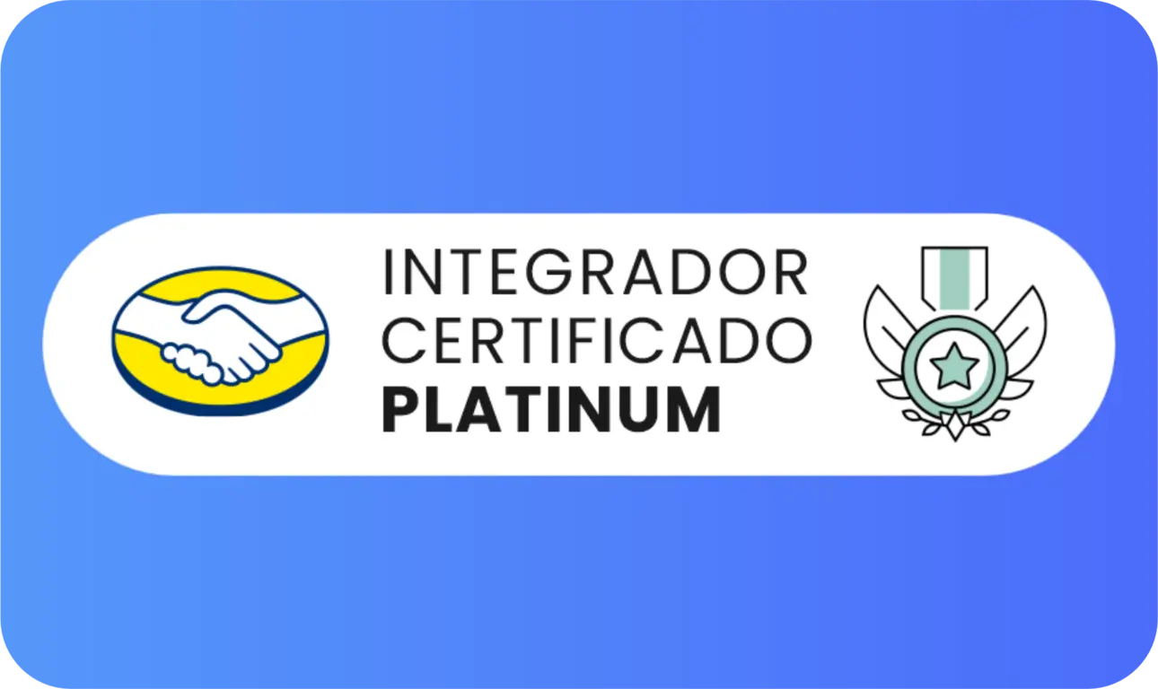 Somos integradores certificados platinum de Mercado Libre